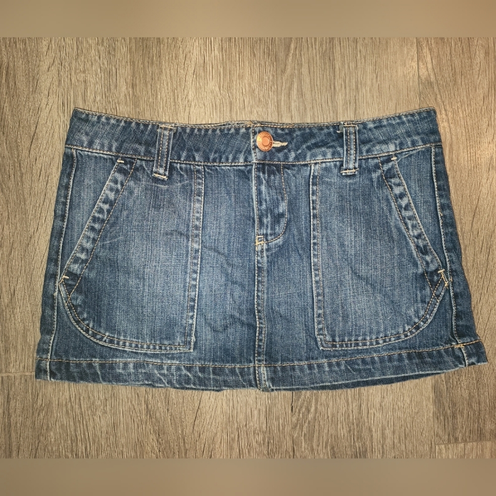 Aeropostale mini denim skirt